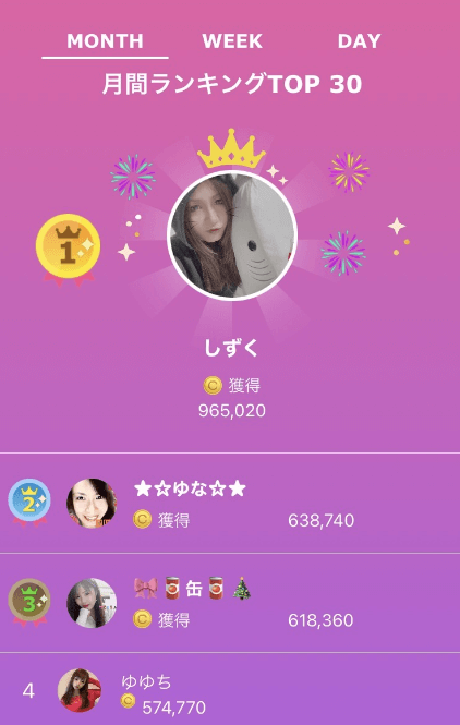 トークライバーのトップランカーは月収90万以上稼いでいる